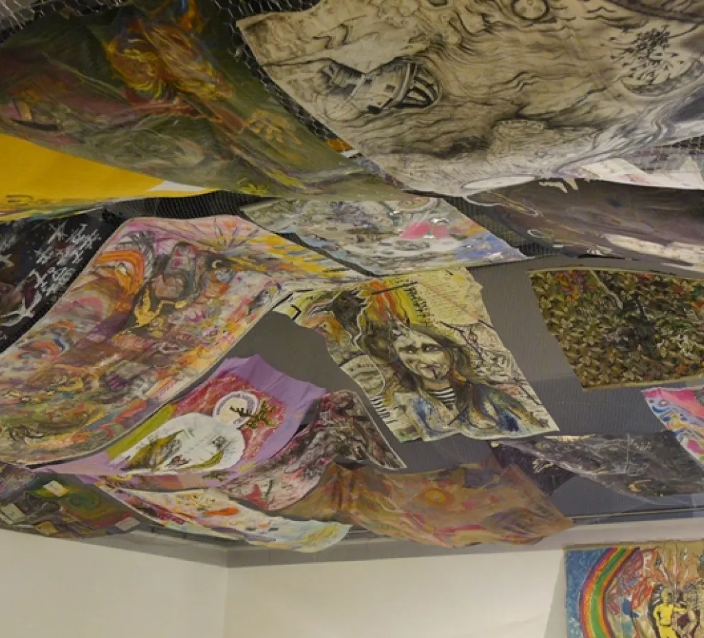 Wystawa “Uskrzydleni”, Grupy Nowolipie, prowadzonej przez Pawła Althamera, działającej przy Państwowym Ognisku Artystycznym w Warszawie.