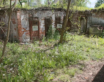 18 Zabudowania gospodarcze za karczmą, fot. Maciej Musz