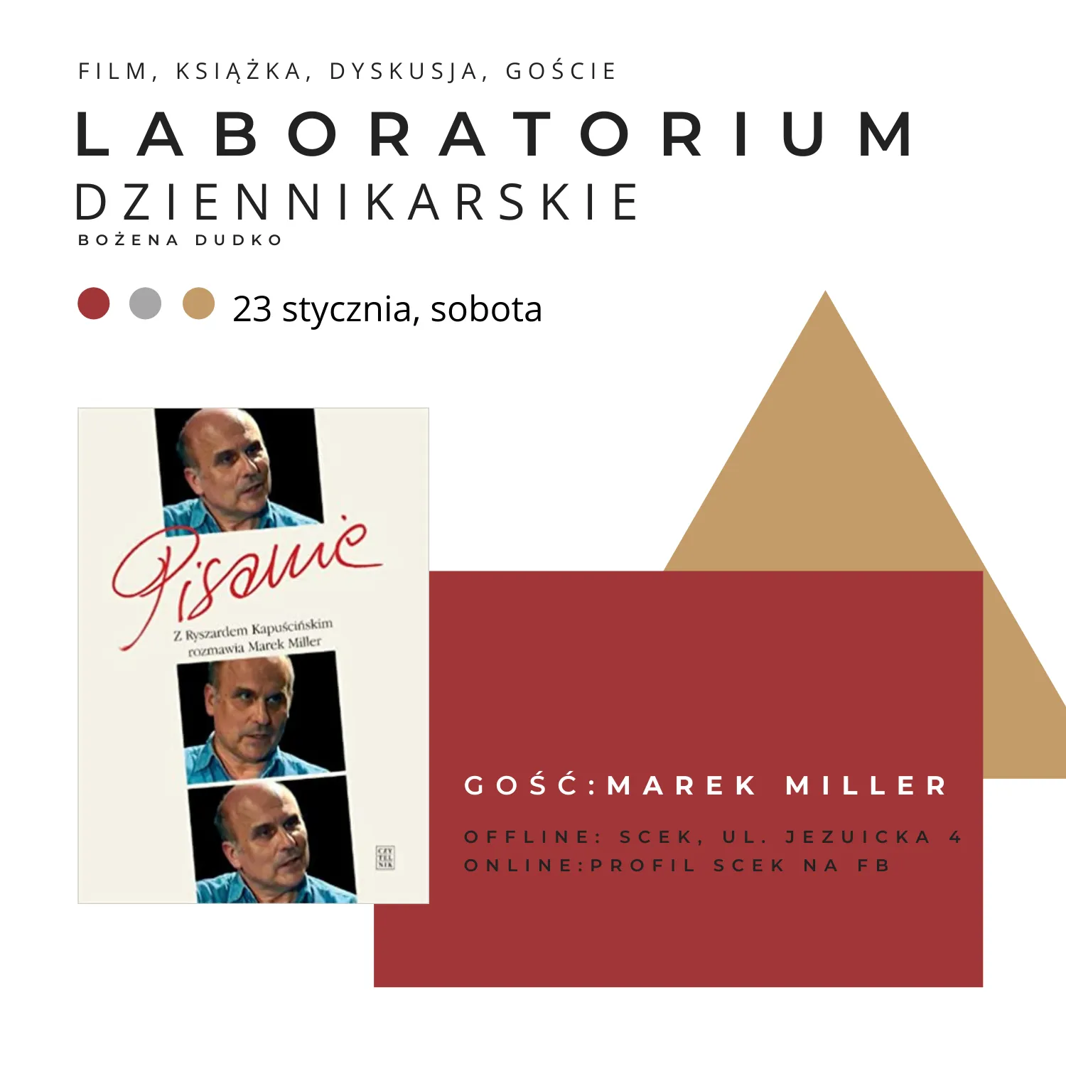 Spotkanie z Markiem Millerem w SCEK