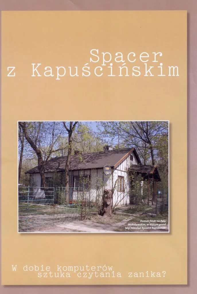 Spacer z Kapuścińskim