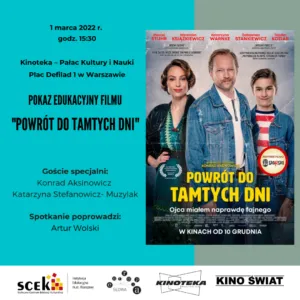Powrót do tamtych dni – edukacyjny pokaz specjalny filmu