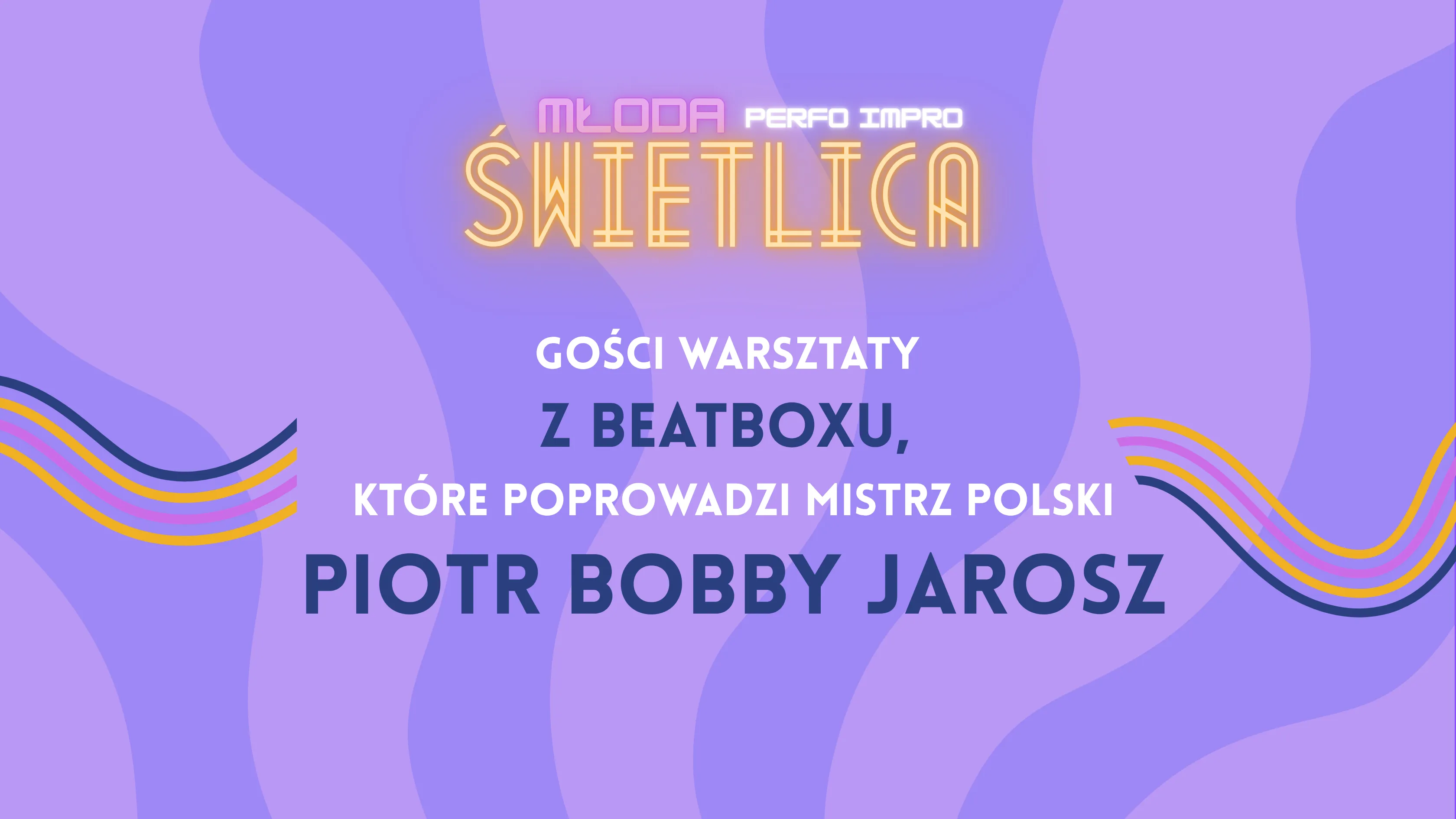Młoda świetlica gości warsztaty z beatboxu 