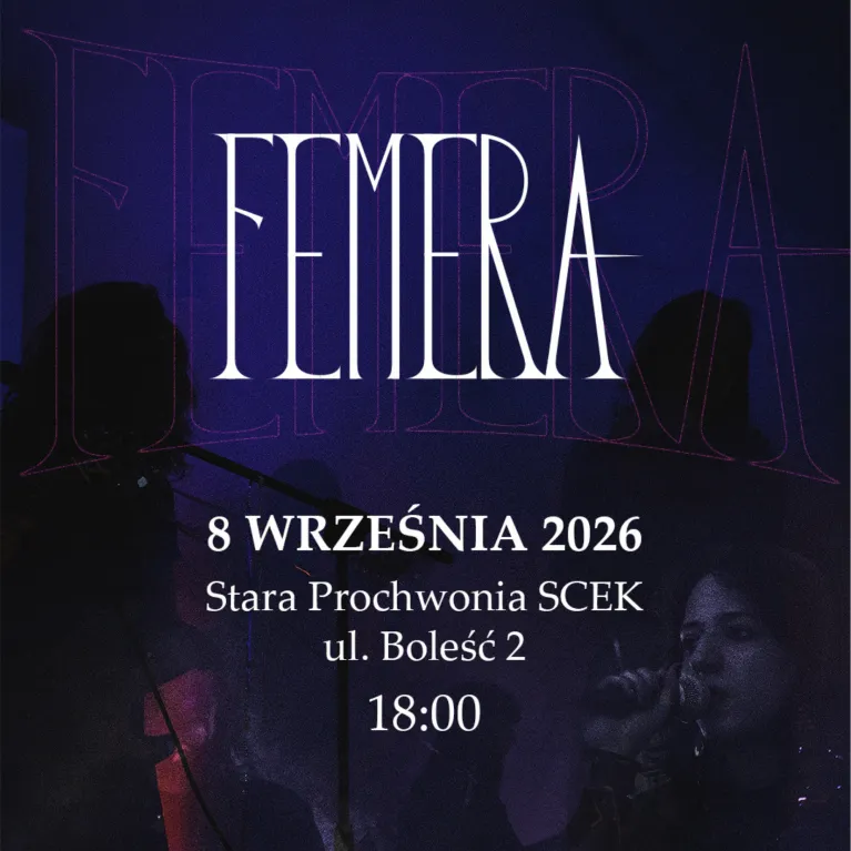 Plakat koncertu - Scena Młodych - 8 września 2026